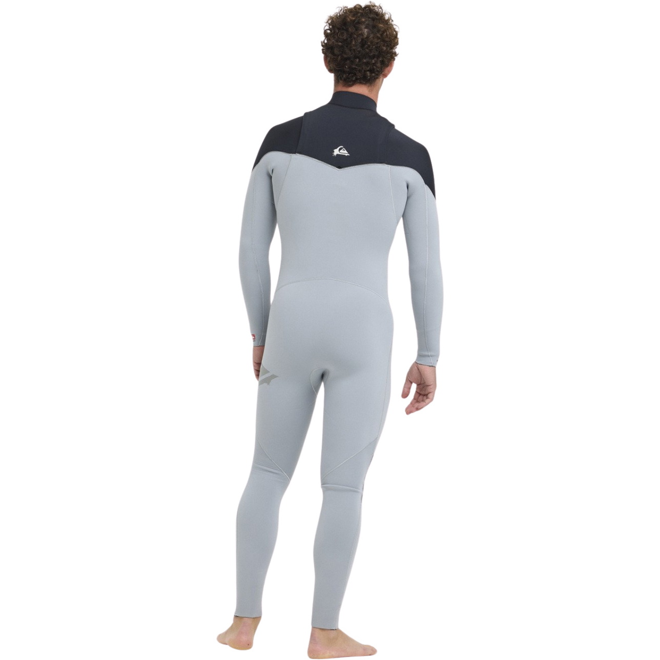 2026 Quiksilver Mens Young Guns 3/2mm Chest Zip Wetsuit EQYW103247 - Quarry